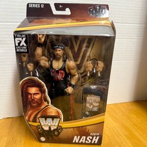 WWE Elite Series 12 Kevin Nash Action Figure - Black and Gold